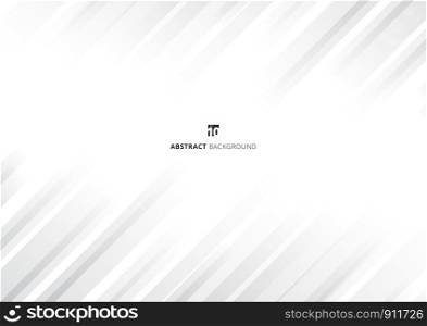 Abstract white background modern stripe gradient color oblique line texture. Vector illustration