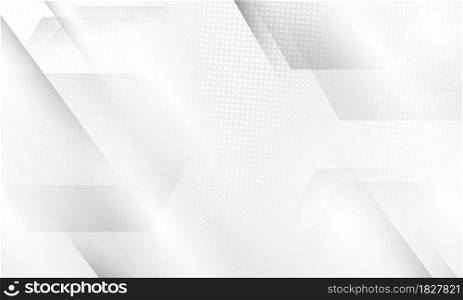 Abstract white background poster with dynamic. technology network Vector illustration.
