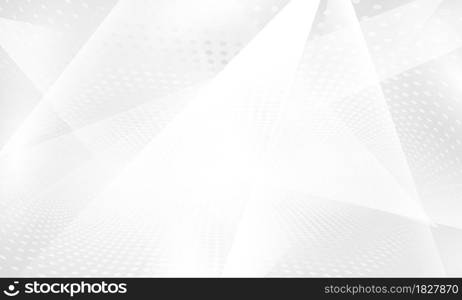 Abstract white background poster with dynamic. technology network Vector illustration.