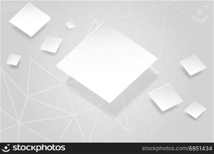 Abstract white Background with white square,vector