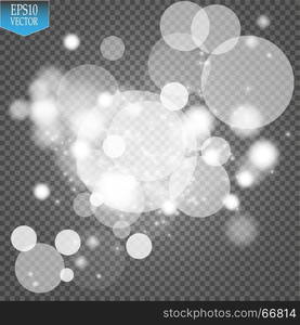 Abstract white bokeh effect explosion with sparks modern design. Glow star burst or firework light effect. Sparkles light vector transparent background. Christmas Concept.. Abstract white bokeh effect explosion with sparks modern design. Glow star burst or firework light effect. Sparkles light vector transparent background. Christmas Concept. Flicker magic effect