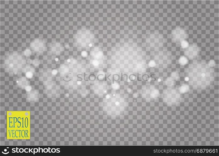 Abstract white bokeh effect explosion with sparks modern design. Glow star burst or firework light effect. Sparkles light vector transparent background. Christmas Concept.. Abstract white bokeh effect explosion with sparks modern design. Glow star burst or firework light effect. Sparkles light vector transparent background. Christmas Concept. Flicker magic effect