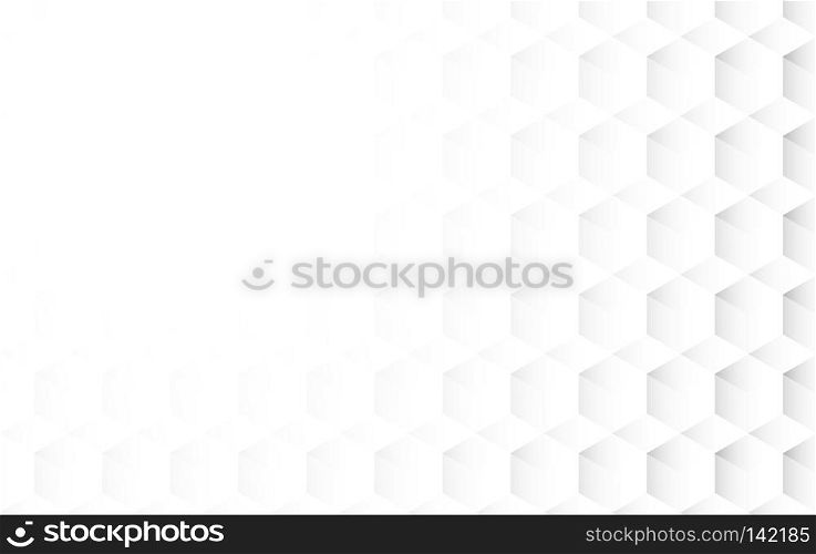 abstract white cubic background.vector