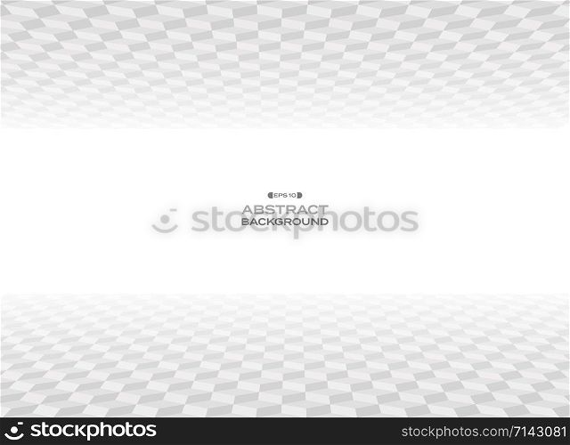 Abstract white geometric background dimension for presentation. vector eps10