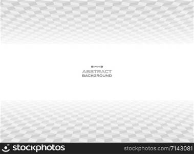 Abstract white geometric background dimension for presentation. vector eps10