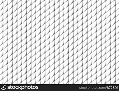 Abstract white geometric background with parallel diagonal elements
