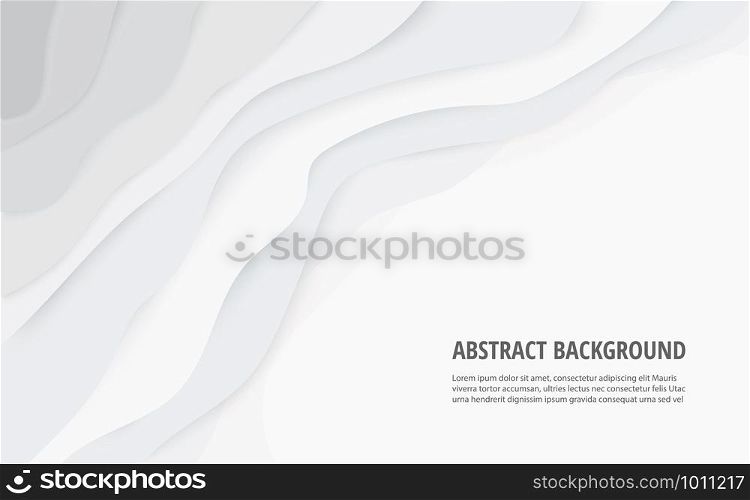 abstract white gray lines geometric background and space for write vector eps10