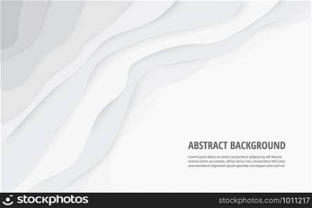 abstract white gray lines geometric background and space for write vector eps10