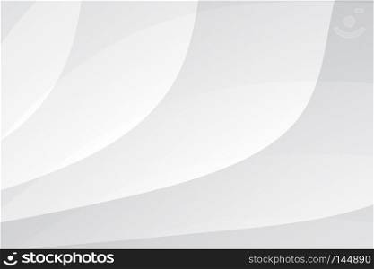 Abstract white-gray modern simple background.Graphic cover decoration concept.Space for your text.Creative geometric layout light .Design business cover banner.Minimal surface vector illustration.