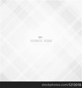 Abstract white line of technology futuristic pattern cover background. Use for print, presentation, ad, template, artwork. illustration vector eps10
