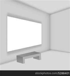 Abstract white Screen vector illustration