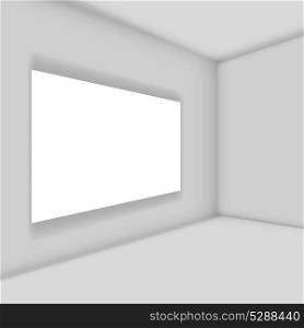 Abstract white Screen vector illustration