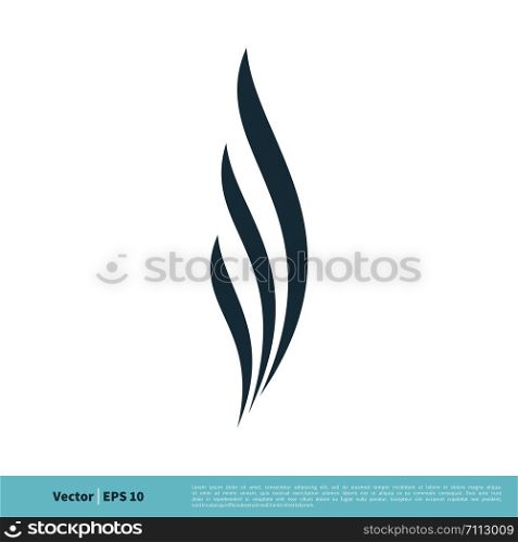 Abstract Wing Swoosh Icon Vector Logo Template Illustration Design. Vector EPS 10.