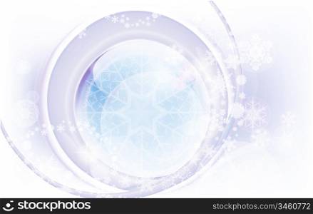 Abstract winter background, eps10