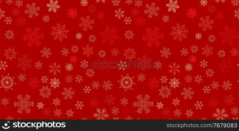 Abstract Winter Design Seamless Pattern Background with Snowflakes for Christmas and New Year Poster. Vector Illustration EPS10. Abstract Winter Design Seamless Pattern Background with Snowflakes for Christmas and New Year Poster. Vector Illustration