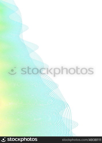 abstract wireframe distortions, vector composition with motion effect. abstract stylized lines, vector