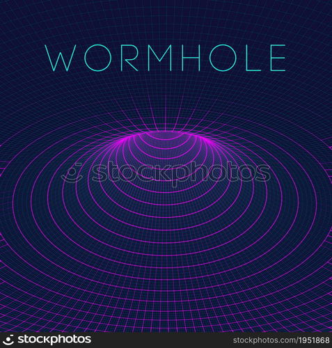 Abstract wireframe wormhole 3d Vector 3d illustration. Vector abstract line.. Abstract wireframe wormhole 3d Vector 3d illustration. Vector abstract line vector background.