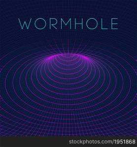 Abstract wireframe wormhole 3d Vector 3d illustration. Vector abstract line.. Abstract wireframe wormhole 3d Vector 3d illustration. Vector abstract line vector background.