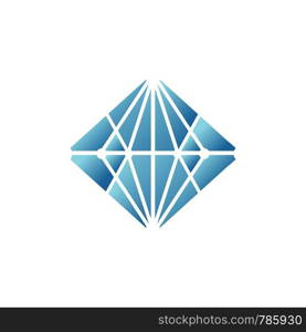 abstract with diamond logo template