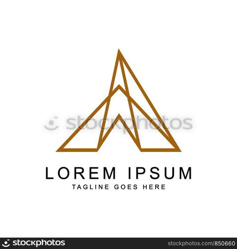 abstract with geometric logo template