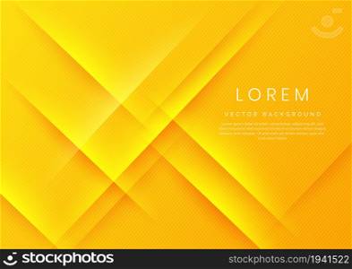 Abstract yellow and orange gradient diagonal background. You can use for ad, poster, template, business presentation. Vector illustration