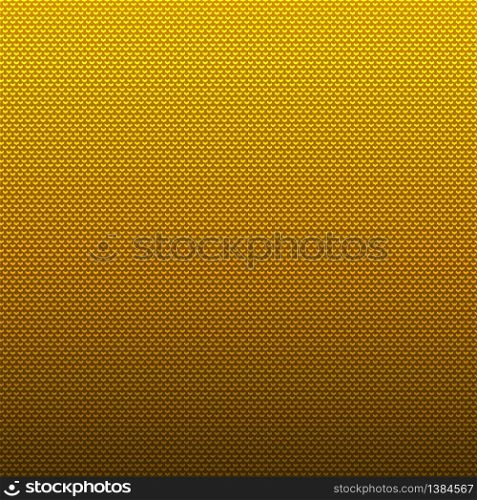Abstract yellow chevron pattern on gradient background and texture. Vector illustration