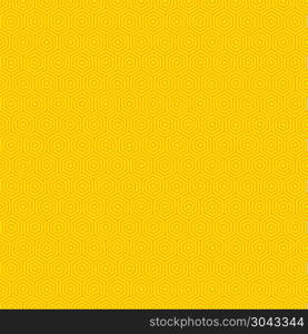 Abstract yellow hexagon pattern background. Vector illustration. Abstract yellow hexagon pattern background