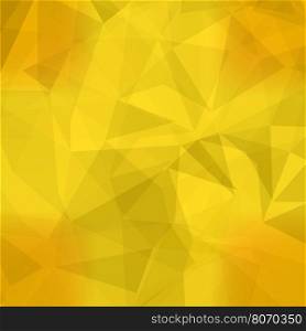 Abstract Yellow Pattern. Geometric Yellow Futuristic Background. Abstract Yellow Pattern