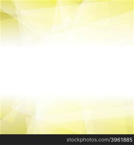 Abstract Yellow Polygonal Background. Yellow Geometric Pattern. Abstract Yellow Polygonal Background