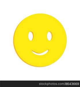 Abstract yellow smiley. Smile icon. Vector illustration. stock image. EPS 10.. Abstract yellow smiley. Smile icon. Vector illustration. stock image. 