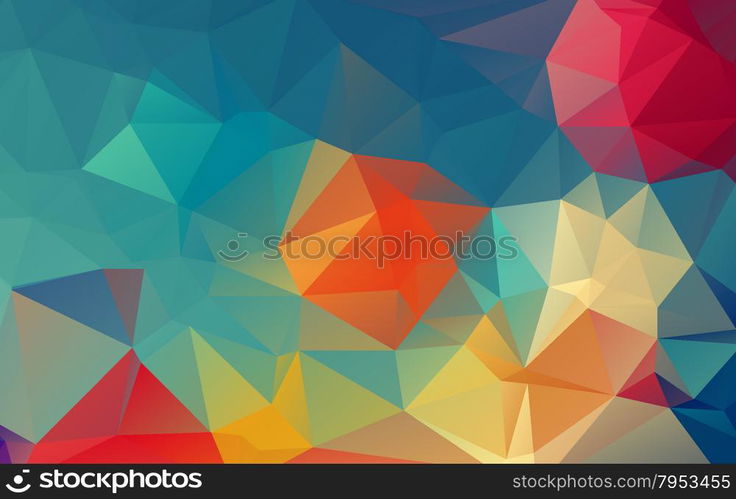 Abtract colorful geometrical background