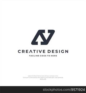 AC Logo Letter Creative Design Premium Line Alphabet Monochrome Monogram emblem. Vector graphic design template element. Graphic Symbol for Corporate Business Identity.