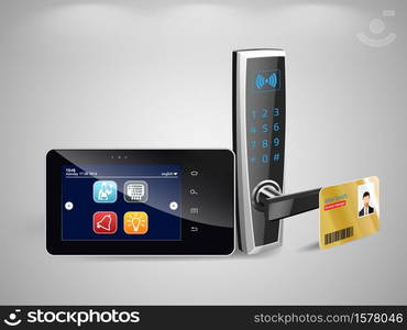 Access control and management system for hotels and hospitals