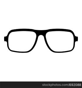 Accessory eyeglasses icon. Simple illustration of accessory eyeglasses vector icon for web. Accessory eyeglasses icon, simple style.