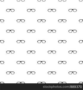 Accessory eyeglasses pattern seamless vector repeat geometric for any web design. Accessory eyeglasses pattern seamless vector