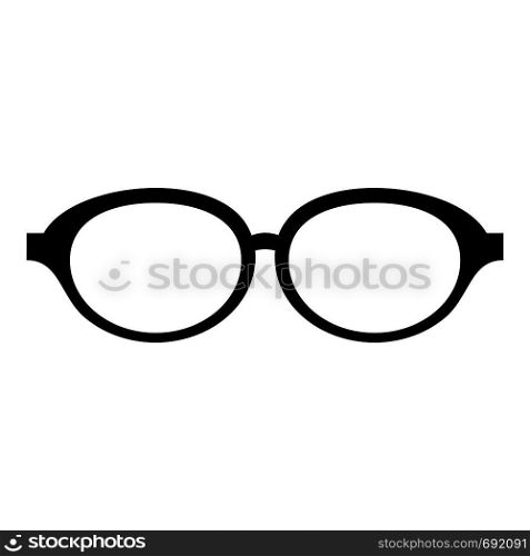 Accessory spectacles icon. Simple illustration of accessory spectacles vector icon for web. Accessory spectacles icon, simple style.
