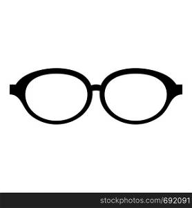 Accessory spectacles icon. Simple illustration of accessory spectacles vector icon for web. Accessory spectacles icon, simple style.