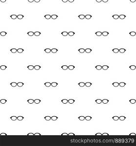 Accessory spectacles pattern seamless vector repeat geometric for any web design. Accessory spectacles pattern seamless vector