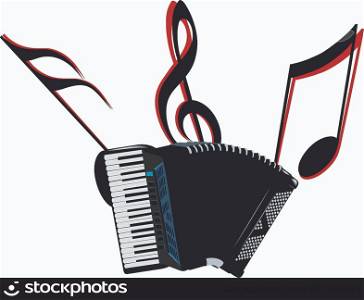 Accordion musical instrument