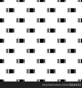 Accordion pattern. Simple illustration of accordion vector pattern for web. Accordion pattern, simple style