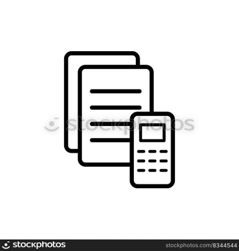 accounting icon design vector template
