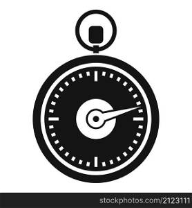 Accurate stopwatch icon simple vector. Watch timer. Sport time. Accurate stopwatch icon simple vector. Watch timer