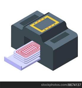 Ace deck icon isometric vector. Poker card. Casino game. Ace deck icon isometric vector. Poker card