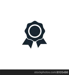 Achievement creative icon filled from success Vector Image