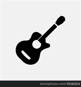 acoustic guitar flat icon