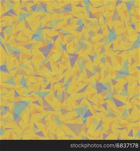 Acstract Colorful Transparent Triangles Seamless Pattern on Orange Background. Abstract Colorful Transparent Triangles Seamless Pattern