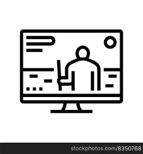 action adventure video game line icon vector. action adventure video game sign. isolated contour symbol black illustration. action adventure video game line icon vector illustration
