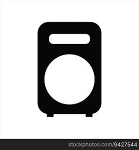 active speakers icon vector illustration logo design