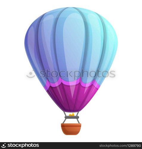 Activity air balloon icon. Cartoon of activity air balloon vector icon for web design isolated on white background. Activity air balloon icon, cartoon style
