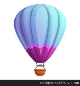 Activity air balloon icon. Cartoon of activity air balloon vector icon for web design isolated on white background. Activity air balloon icon, cartoon style